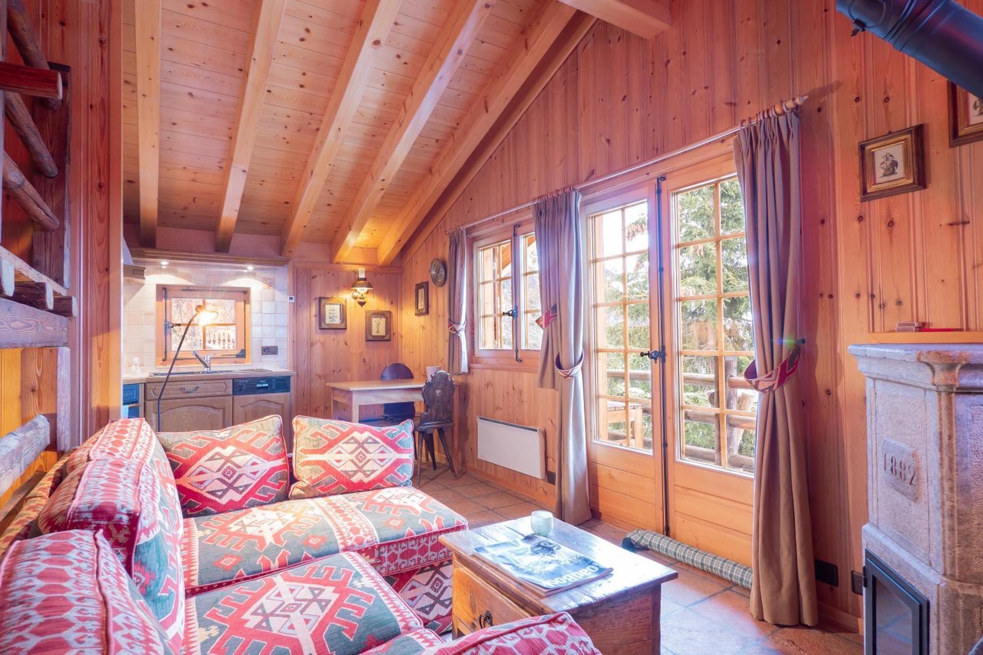 Vila La Ruinette-Charming 1-Bed With Southfacing Views Verbier Exteriér fotografie